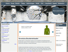 Tablet Screenshot of bouldertehdas.fi